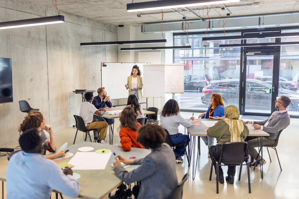 Une organisation qui se rassemble pour développer ses compétences clés.